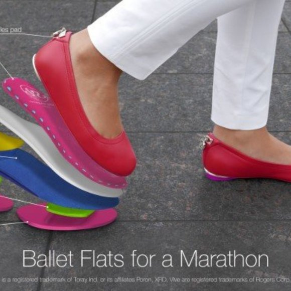 BNIB Soto Massini Nude Ballet Flats - Picture 9 of 9